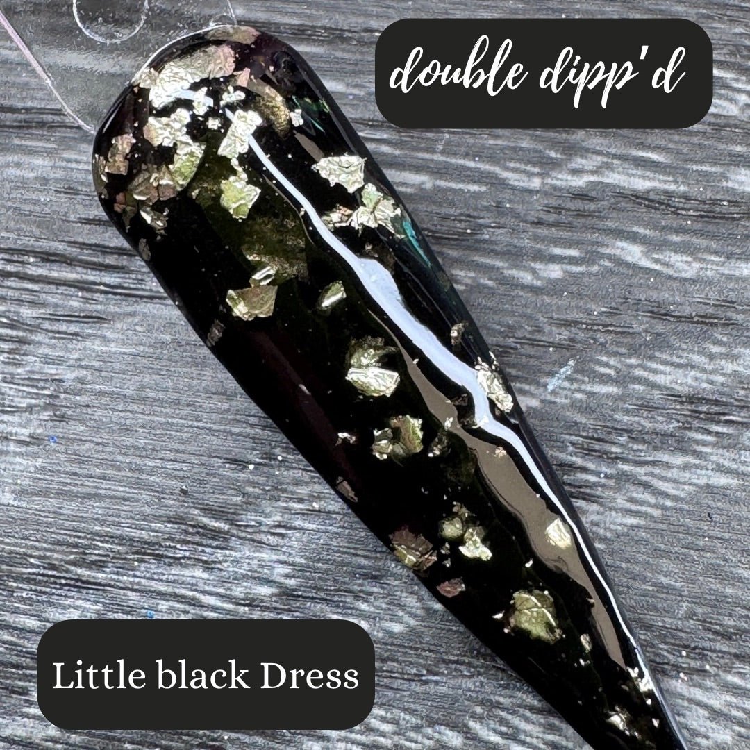 Little Black Dress Dip Powder - Dip Powder - Double Dipp'd Dip Powder
