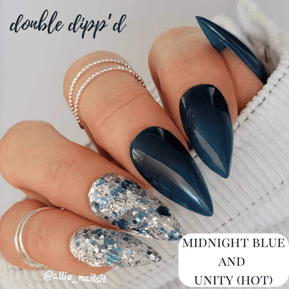 Midnight Blue - Double Dipp'd Dip Powder