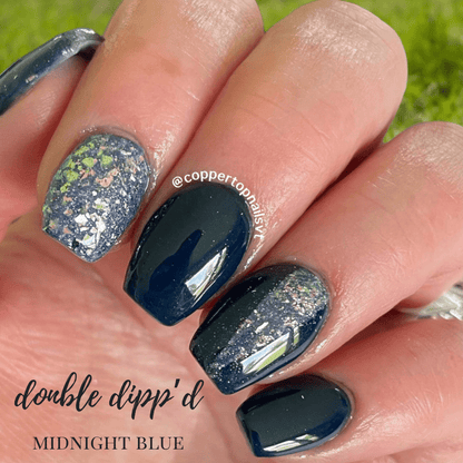 Midnight Blue - Double Dipp'd Dip Powder