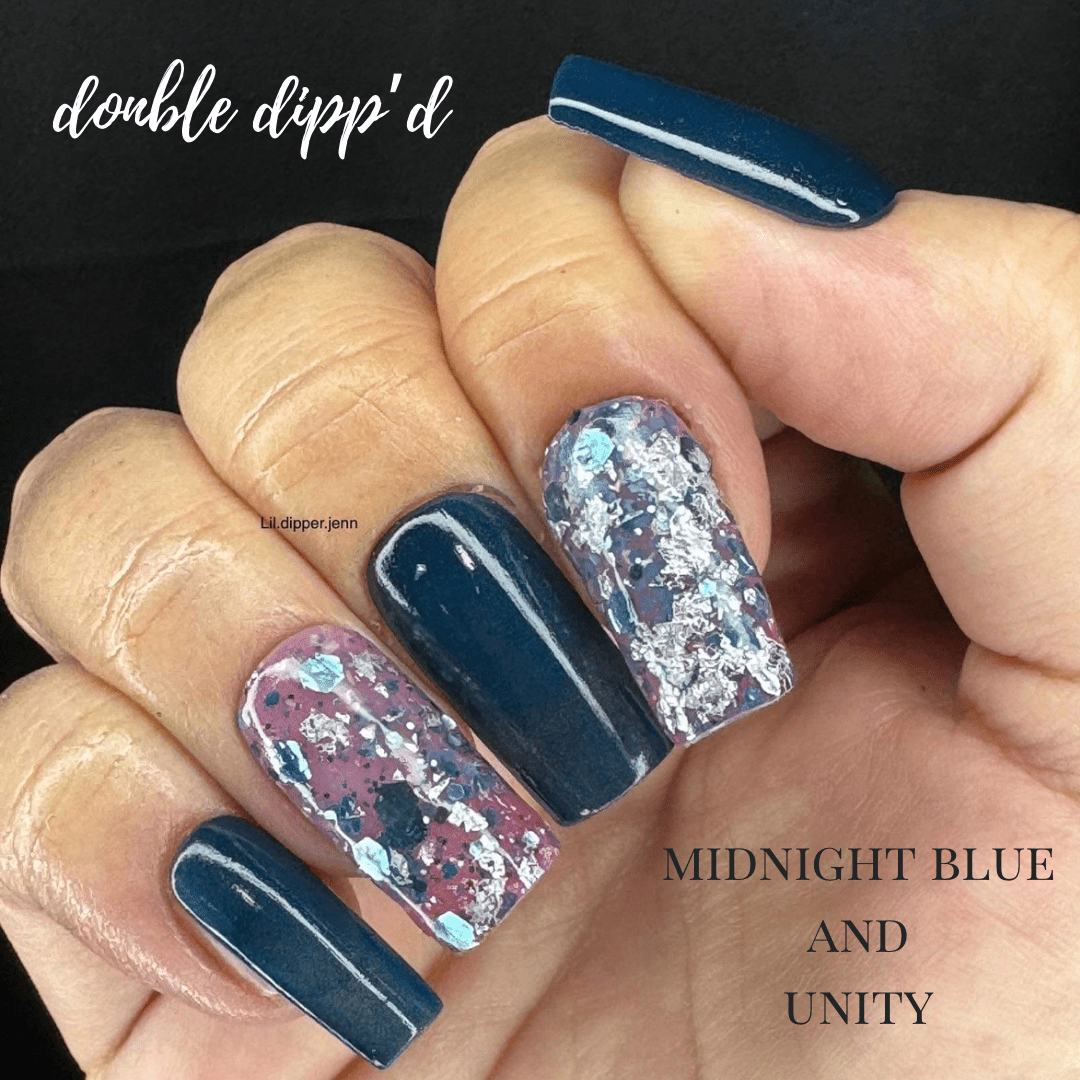 Midnight Blue - Double Dipp'd Dip Powder