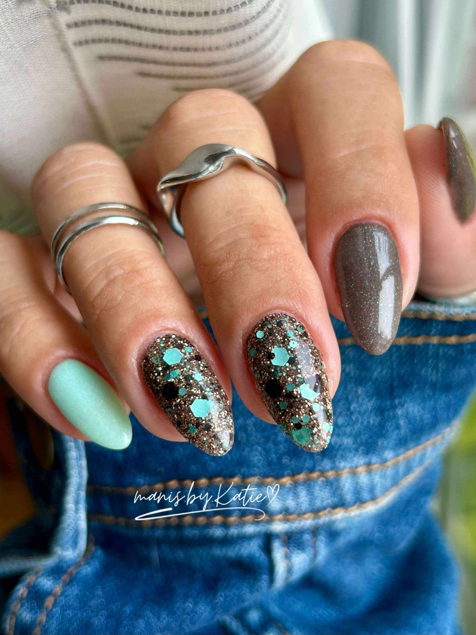 Mint Chip - Dip Powder - Double Dipp'd Dip Powder