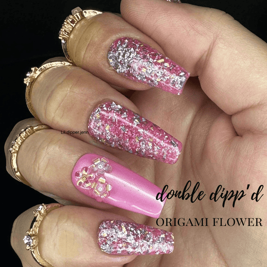 Origami Flower - Closeout - Double Dipp'd Dip Powder
