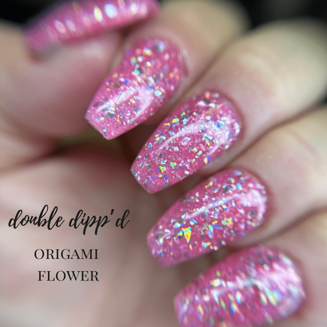 Origami Flower - Closeout - Double Dipp'd Dip Powder