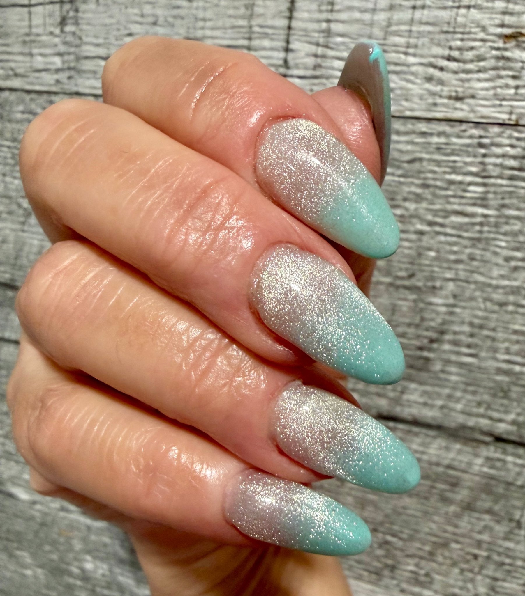 Pastel Blue One Coat Gel Polish - Gel Polish - Double Dipp'd Dip Powder