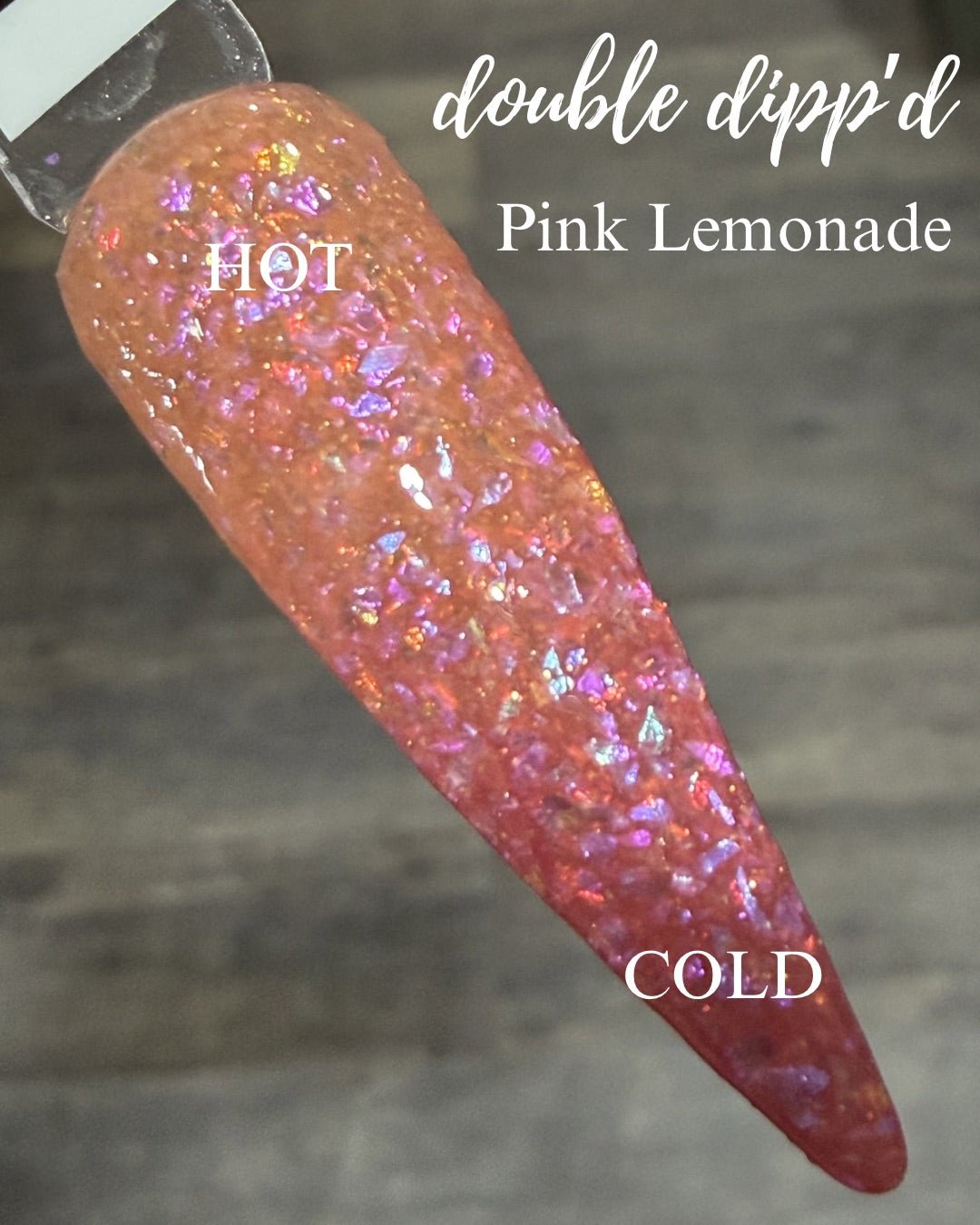 Pink Lemonade Dip Powder - Dip Powder - Double Dipp'd Dip Powder