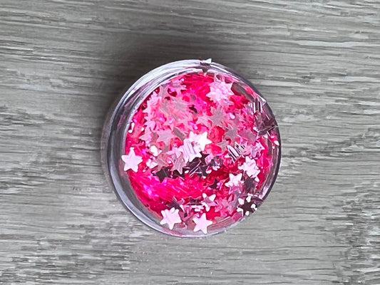 Pink Stars - Double Dipp'd Dip Powder