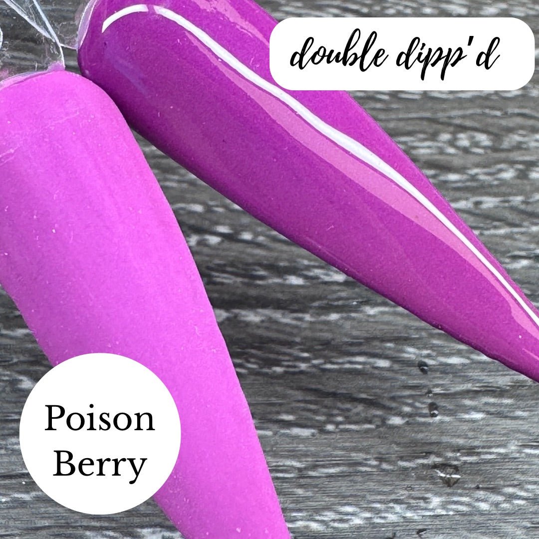 Poison Berry Dip Powder - Dip Powder - Double Dipp'd Dip Powder