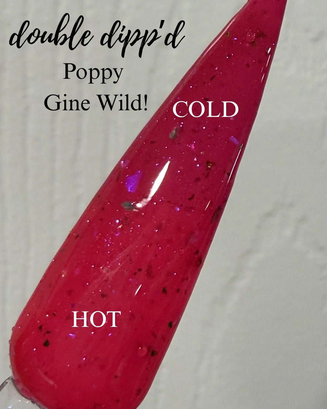 Poppy All Glowed Up Dip Powder Collection - Dip Powder - Double Dipp'd Dip Powder
