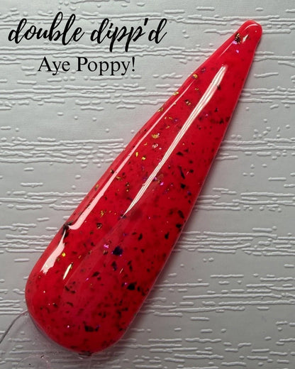 Poppy All Glowed Up Dip Powder Collection - Dip Powder - Double Dipp'd Dip Powder