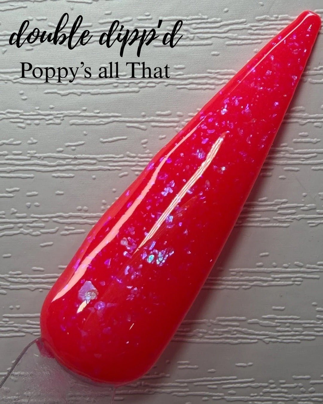 Poppy All Glowed Up Dip Powder Collection - Dip Powder - Double Dipp'd Dip Powder