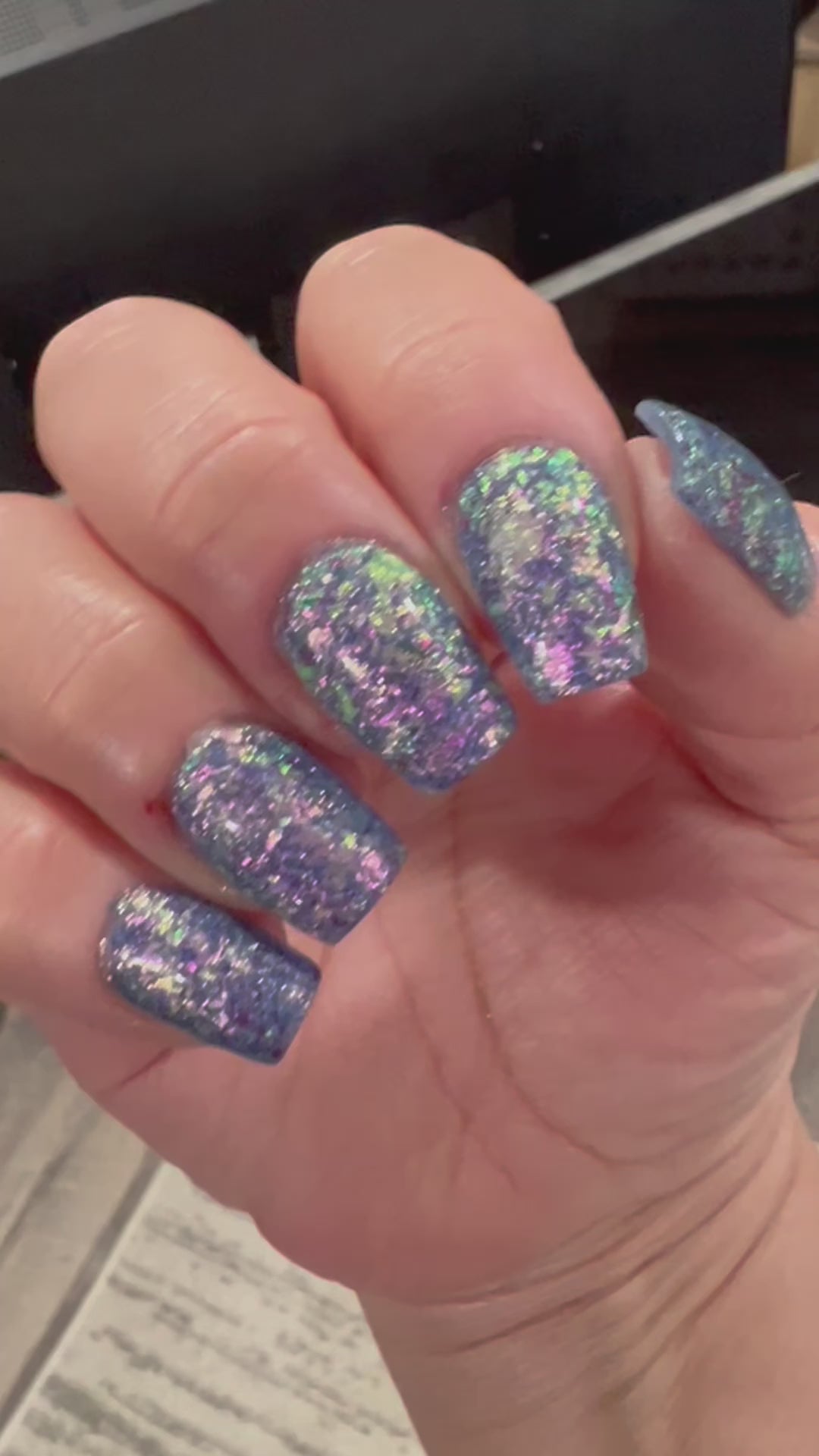 Load video: Mermaid Kisses Exclusive Dip Powder