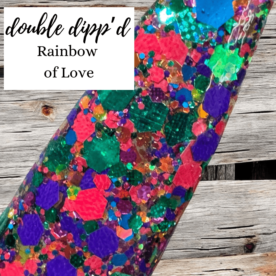 Rainbow of Love - Closeout - Double Dipp'd Dip Powder