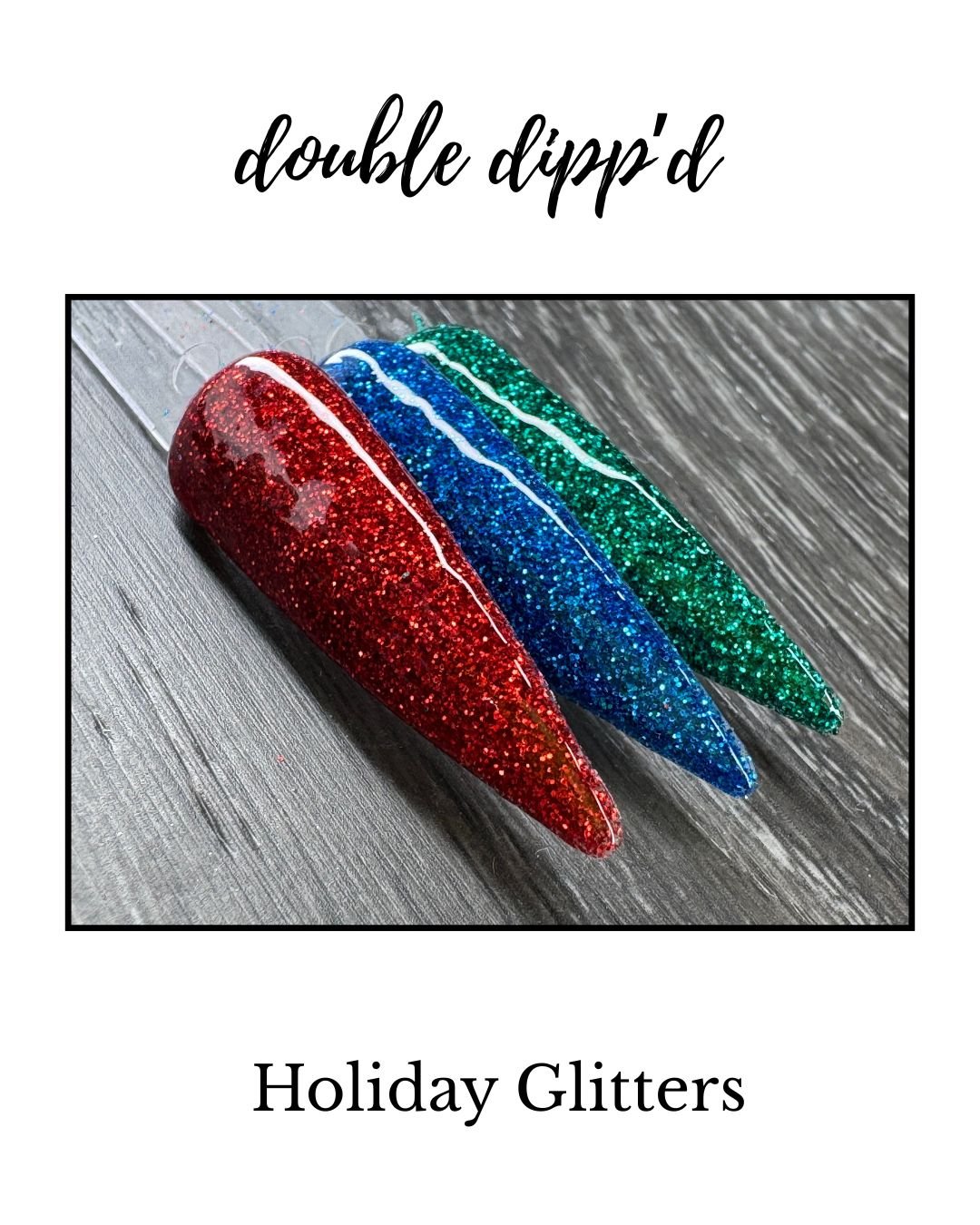 Sapphire and Jewels Dip Powder - Dip Powder - Double Dipp'd Dip Powder