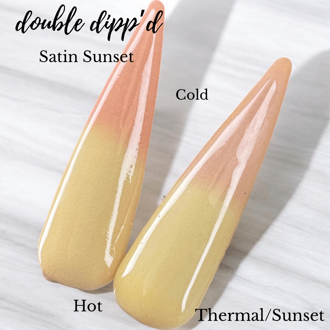 Satin Sunset - Dip Powder - Double Dipp'd Dip Powder