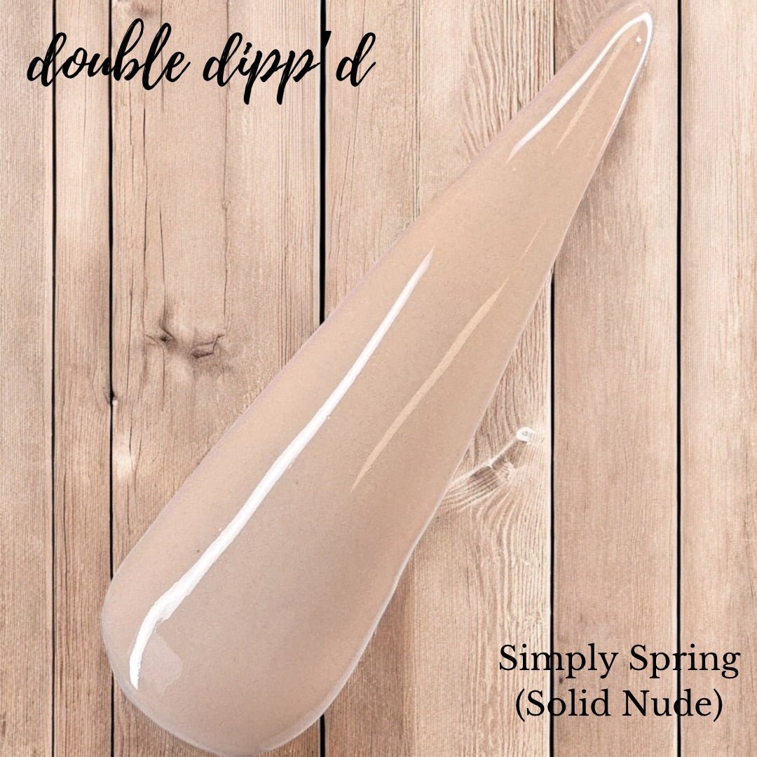 Simply Spring - Exclusive - Dip Powder - Double Dipp'd Dip Powder