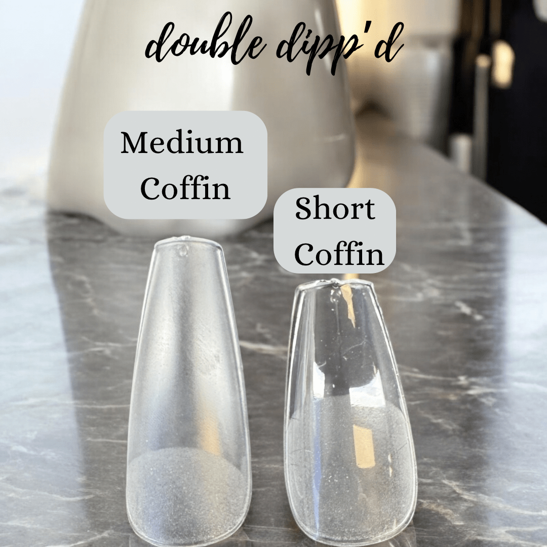 Soft Gel Nail Tips - Double Dipp'd Dip Powder
