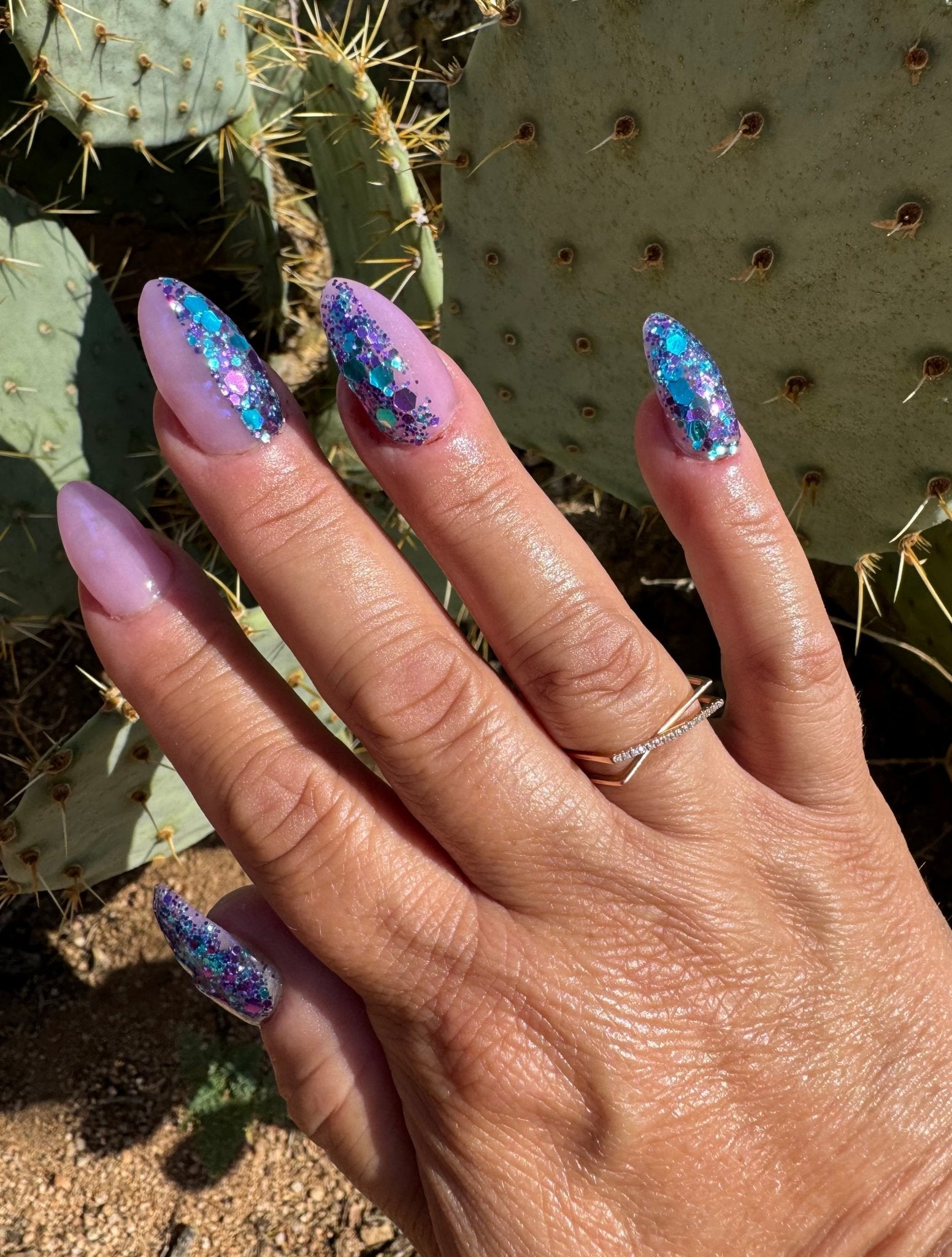 Soft Lavender Sea Glass - Double Dipp'd Dip Powder