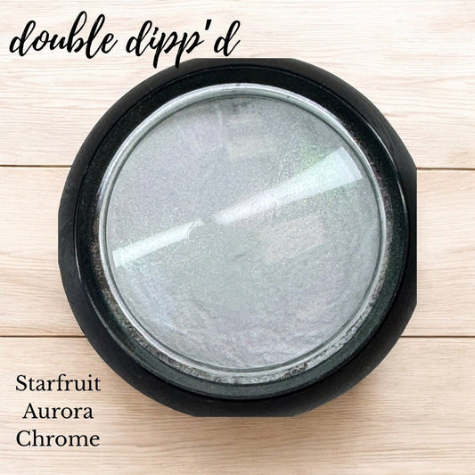 Starfruit Aurora Chrome - Chrome - Double Dipp'd Dip Powder