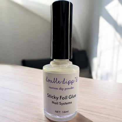 Sticky Foil Glue - Double Dipp'd Dip Powder