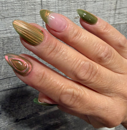 Sweet Guava Cat Eye Gel Polish - Gel Polish - Double Dipp'd Dip Powder