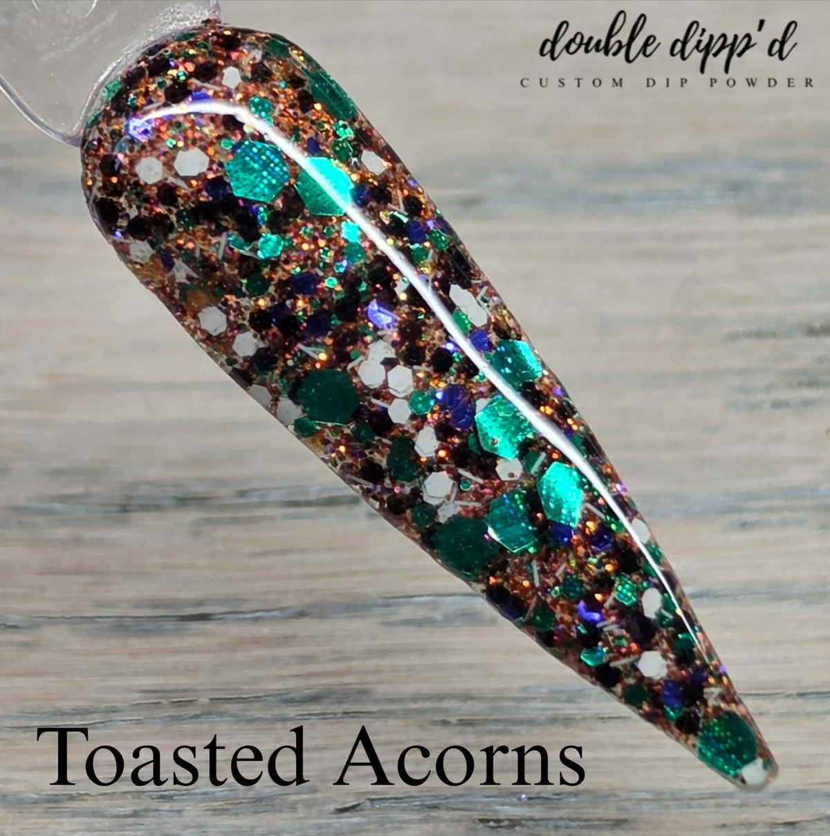 Toasted Acorns Dip Powder - Dip Powder - Double Dipp'd Dip Powder