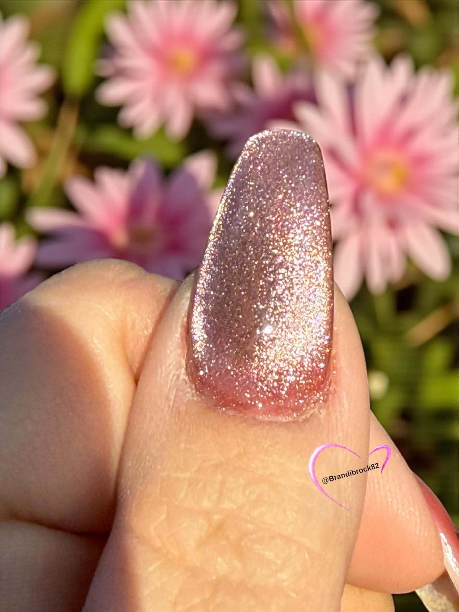 Twinkle Pink Cat Eye Gel Polish - Gel Polish - Double Dipp'd Dip Powder