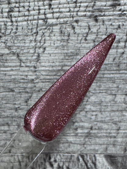 Twinkle Pink Cat Eye Gel Polish - Gel Polish - Double Dipp'd Dip Powder