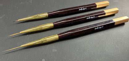 Ultra Thin Nail Liner Brushes - Double Dipp'd Dip Powder