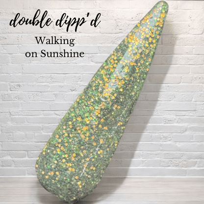Walking on Sunshine - Closeout - Double Dipp'd Dip Powder