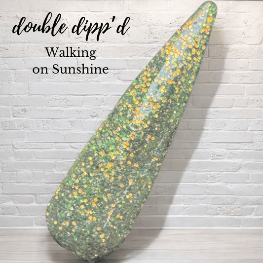 Walking on Sunshine - Closeout - Double Dipp'd Dip Powder