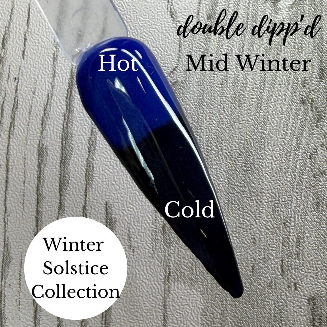 Winter Solstice Thermal Dip Powder Collection - Dip Powder - Double Dipp'd Dip Powder