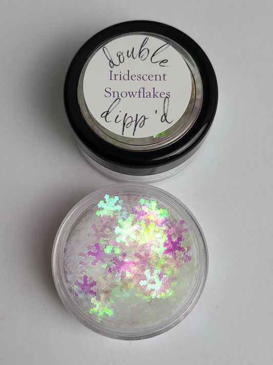 Iridescent Snowflakes