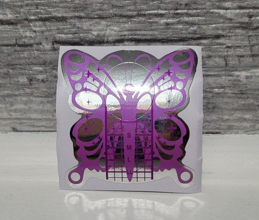 Butterfly Nail Forms - Double Dipp'd Dip Powder