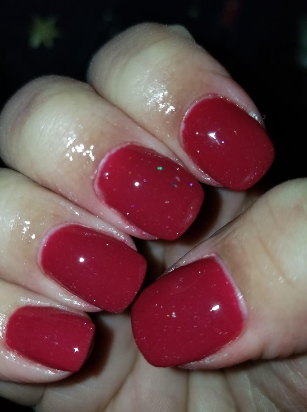 Crimson Vixen - Solid - Double Dipp'd Dip Powder