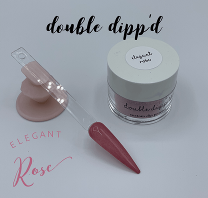 Elegant Rose - Double Dipp'd Dip Powder