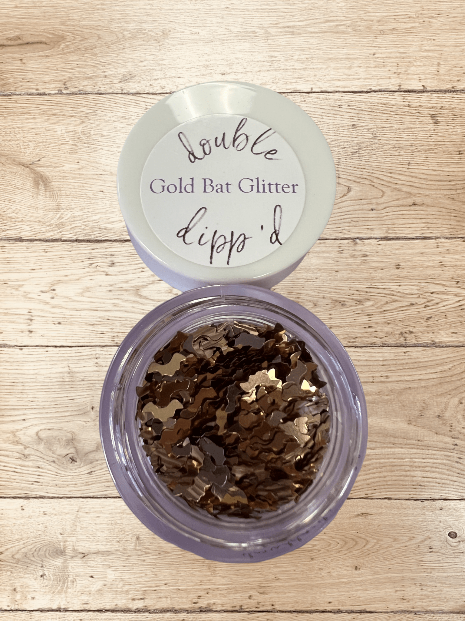 Gold Bat Glitter - Double Dipp'd Dip Powder
