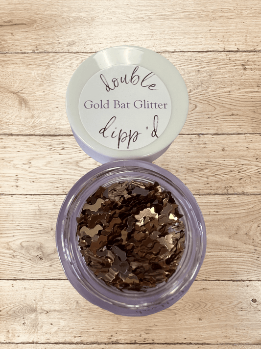 Gold Bat Glitter - Double Dipp'd Dip Powder