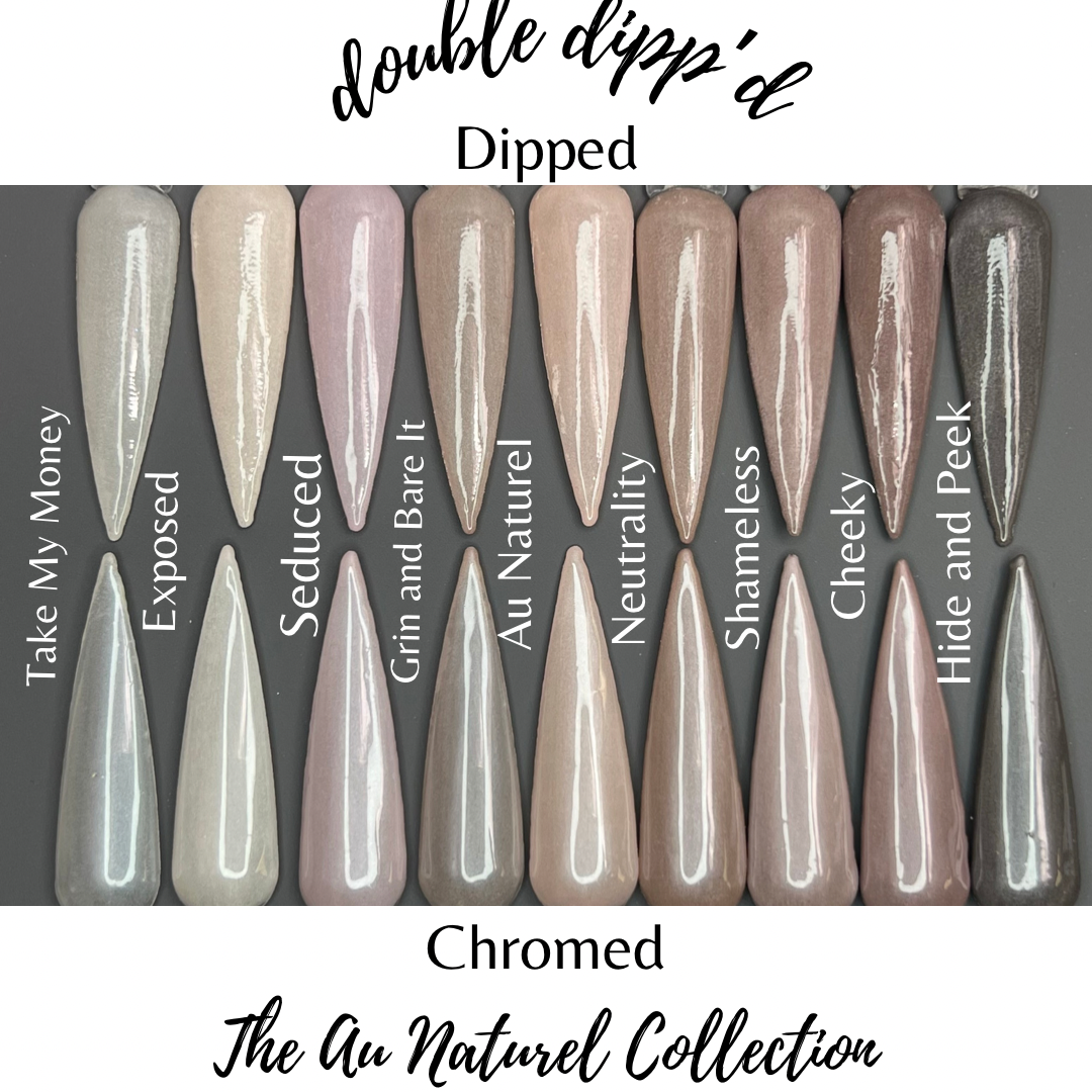 Cheeky, multiple color changing nail dip powder – sugar bottom dips