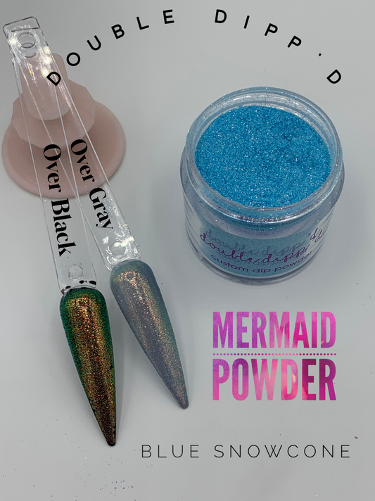 Blue Snowcone Mermaid Powder