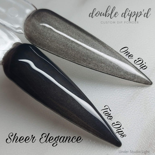 Sheer Elegance - Double Dipp'd Dip Powder