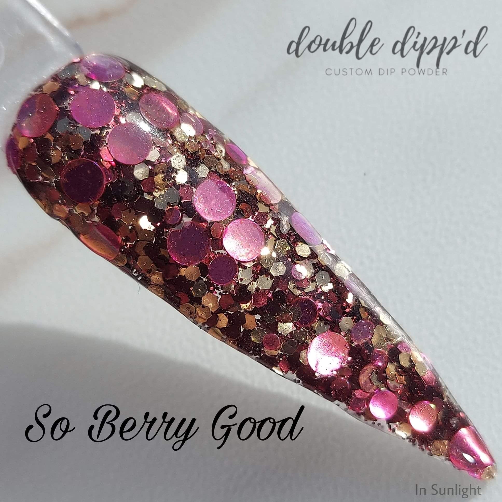 So Berry Good - Dip Powder - Double Dipp'd Dip Powder