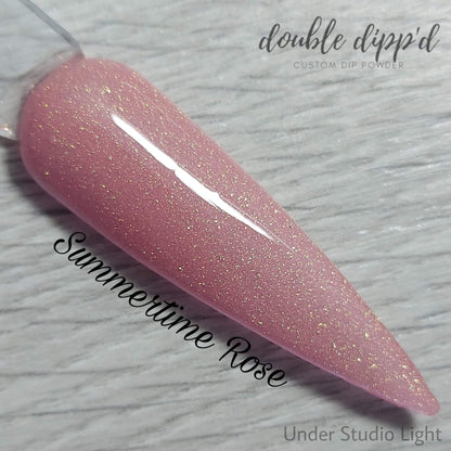Summertime Rose - Double Dipp'd Dip Powder