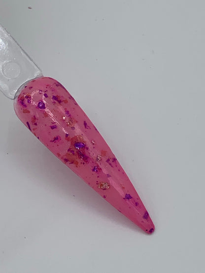Tiptoe Through the Tulips - Foil - Double Dipp'd Dip Powder