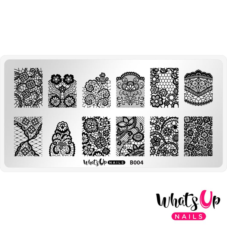 Whats Up Nails Stamping Plates