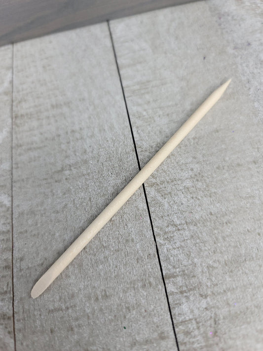 Wooden Cuticle Stick - Double Dipp'd Dip Powder